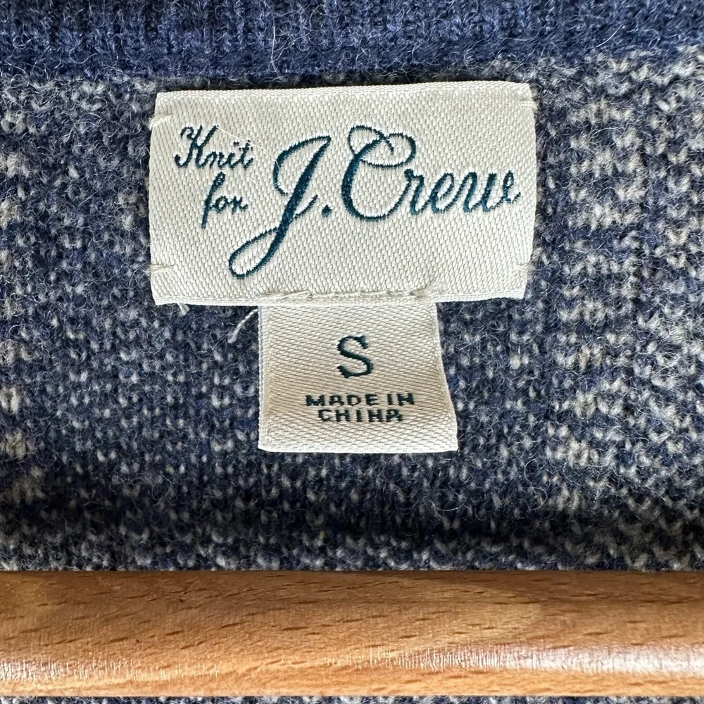 J. Crew neck button